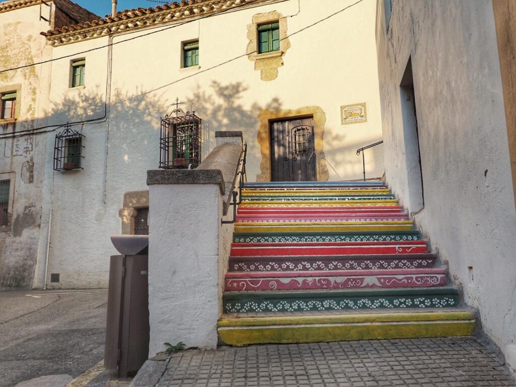 Colorful Stairs in Begur