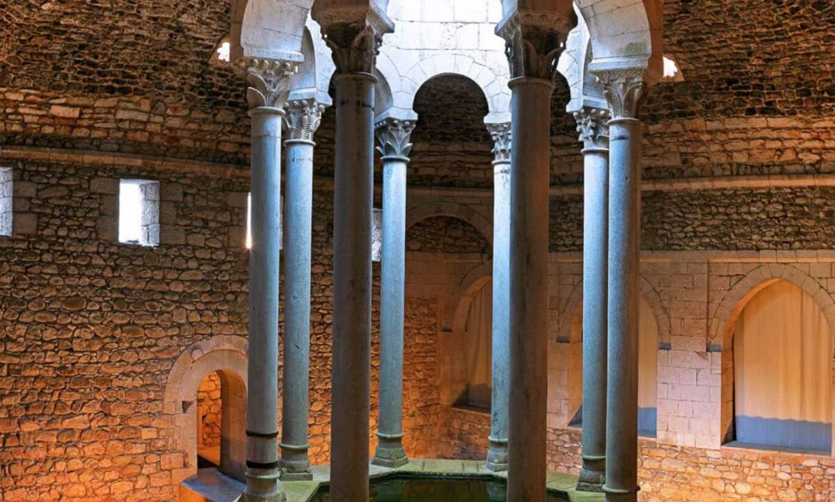 The Arab baths of Girona