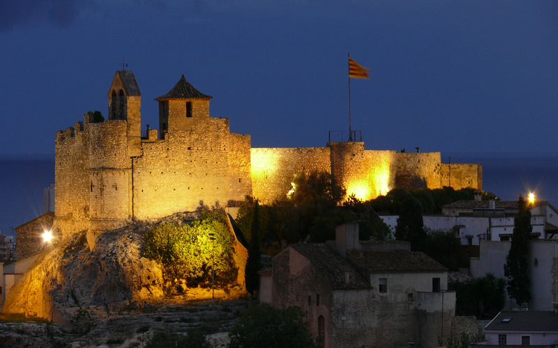 Calafell, el petit castell del Baix Penedès