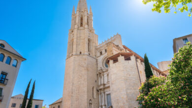 The Church of Sant Feliu of Girona