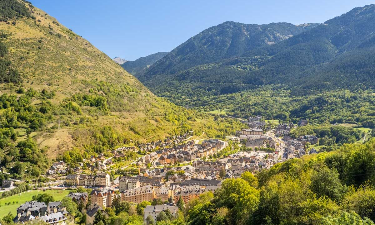 Vielha, la ville la plus cosmopolite de la Vall d'Aran.